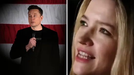 In 2022, Talulah Riley told a number of stories about Elon Musk in a BBC program. (Screengrab)

